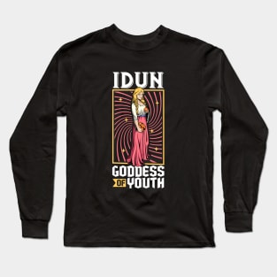 Viking goddess Idun Long Sleeve T-Shirt